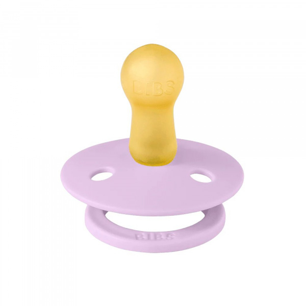 Pack de 2 sucettes colour liberty 0-6 mois camomille violet Bibs