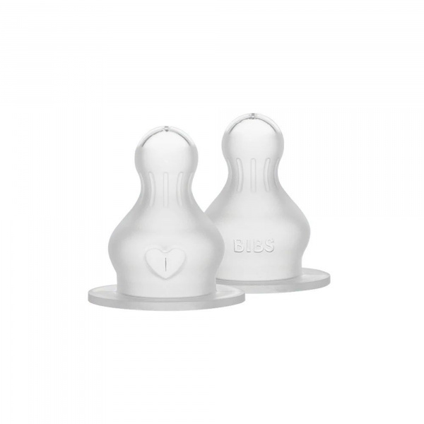 Pack de 2 sucettes silicone colour liberty 0-6 mois Bibs