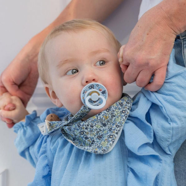 Pack de 2 sucettes colour liberty 6 mois+ mix Bibs