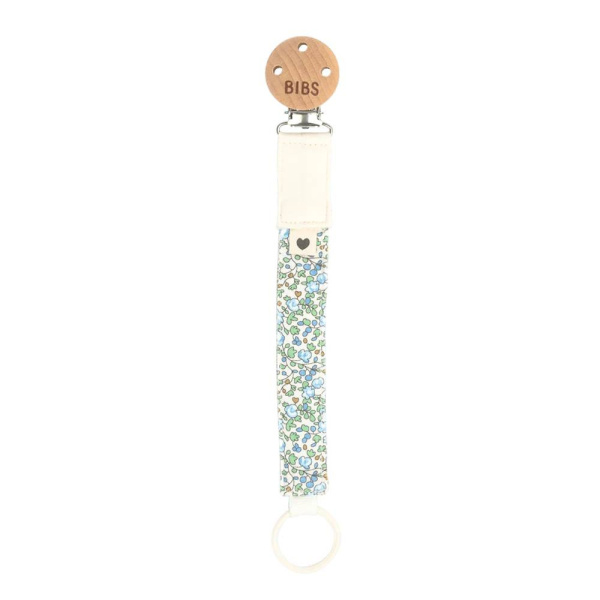 Attache sucette liberty eloise ivory Bibs