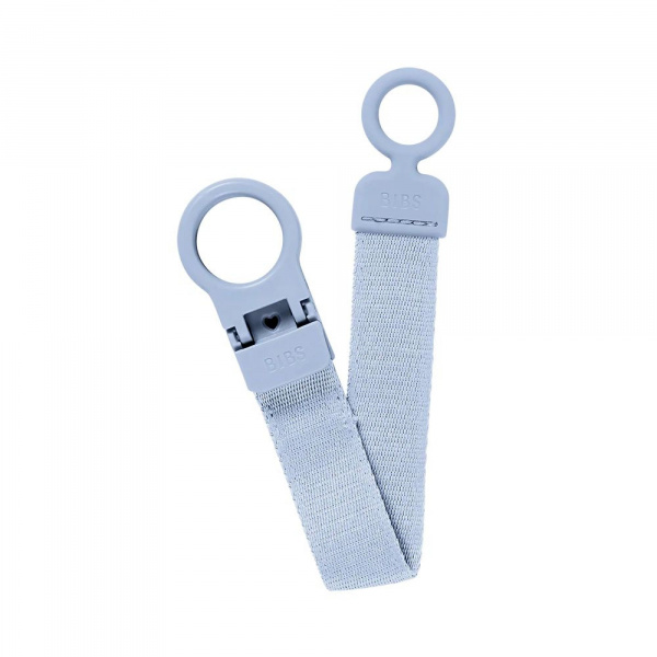 Attache tétine loop bleu clair Bibs