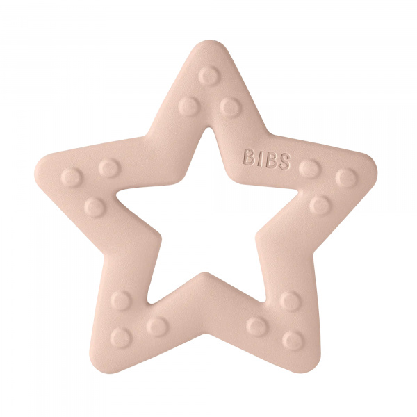 Anneau de dentition étoile blush Bibs