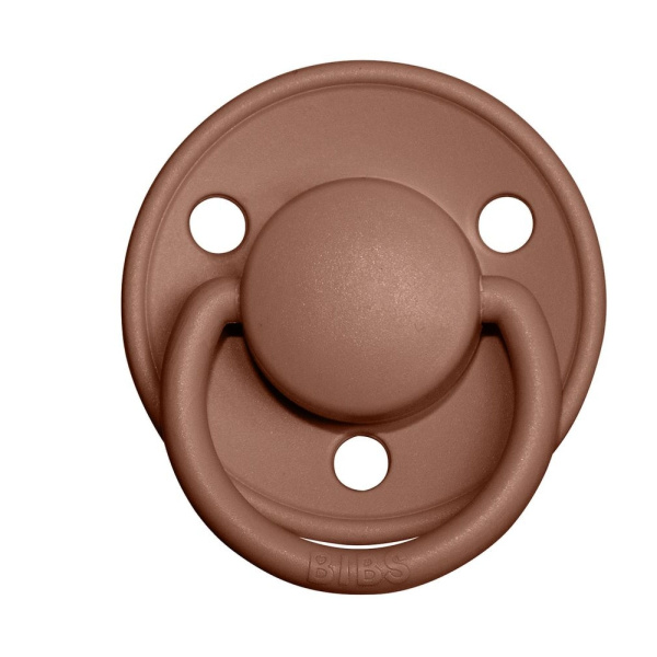 Pack de 2 sucettes de lux silicone taille unique woodchuck et blush Bibs