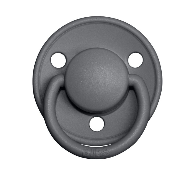 Pack de 2 sucettes de lux silicone taille unique iron et baby blue Bibs