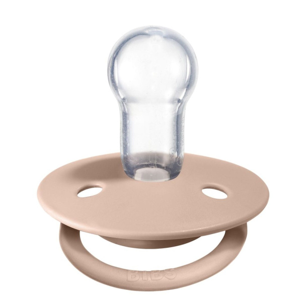 Pack de 2 sucettes de lux silicone taille unique ivory et blush Bibs