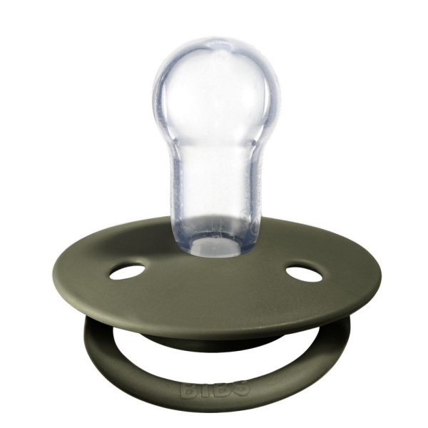 Pack de 2 sucettes de lux silicone taille unique sage et hunter green Bibs