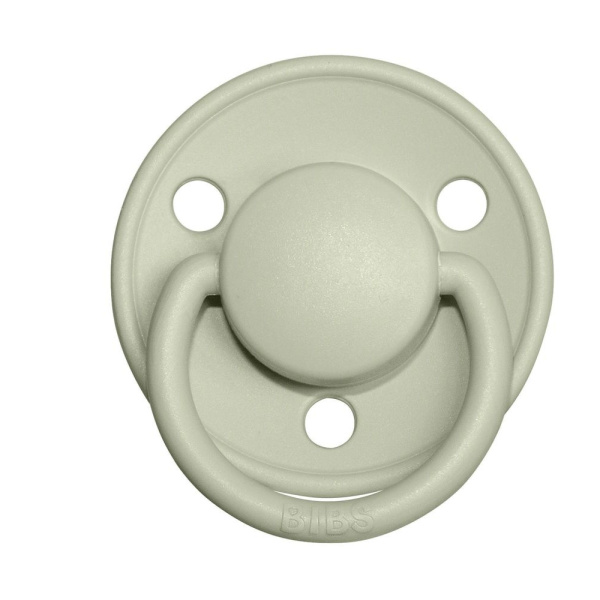 Pack de 2 sucettes de lux silicone taille unique ivory et sage Bibs