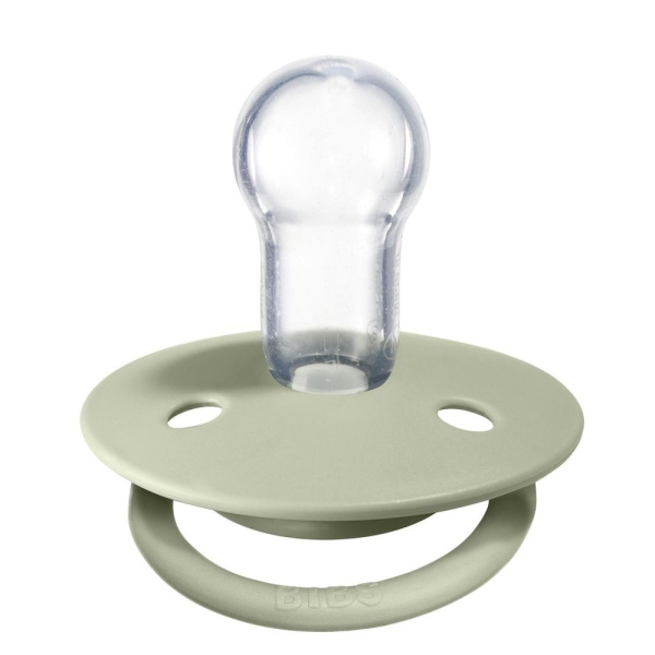 Pack de 2 sucettes de lux silicone taille unique ivory et sage Bibs