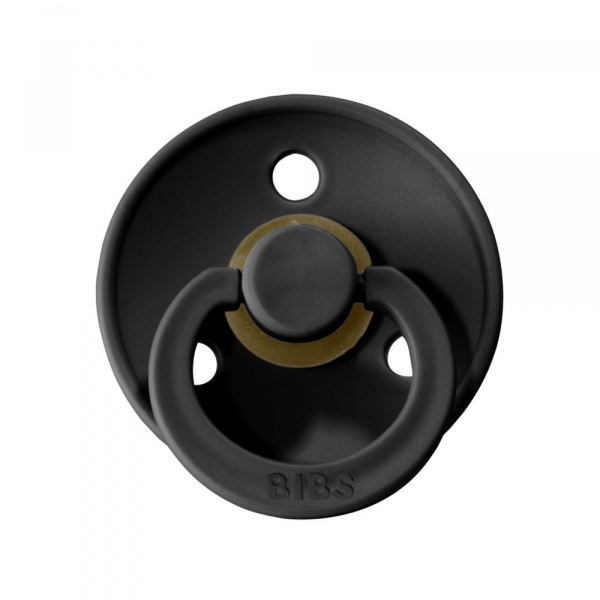 Pack de 2 sucettes colour caoutchouc 0-6 mois black et white Bibs