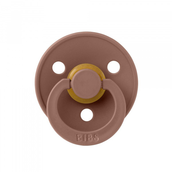 Pack de 2 sucettes colour caoutchouc 0-6 mois woodchuck et blush Bibs