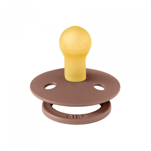 Pack de 2 sucettes colour caoutchouc 0-6 mois woodchuck et blush Bibs