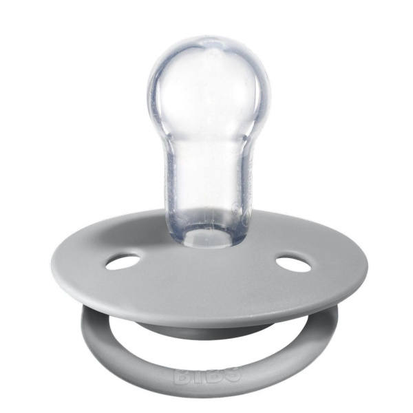 Pack de 2 sucettes de lux silicone taille unique cloud et steel blue Bibs