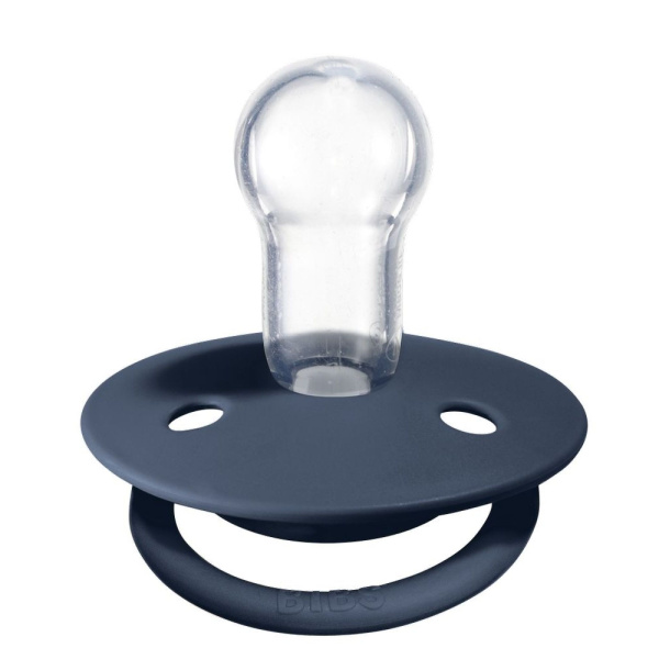 Pack de 2 sucettes de lux silicone taille unique cloud et steel blue Bibs
