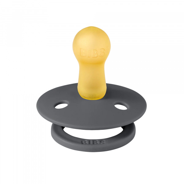 Pack de 2 sucettes colour caoutchouc 6 mois+ iron et baby blue Bibs