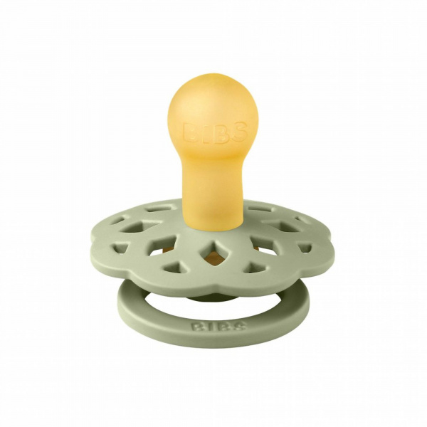 Pack de 2 sucettes bohème caoutchouc 0-6 mois baby blue et island sea Bibs