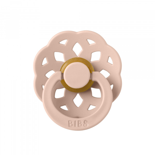 Pack de 2 sucettes bohème caoutchouc 6 mois+ woodchuck et blush Bibs