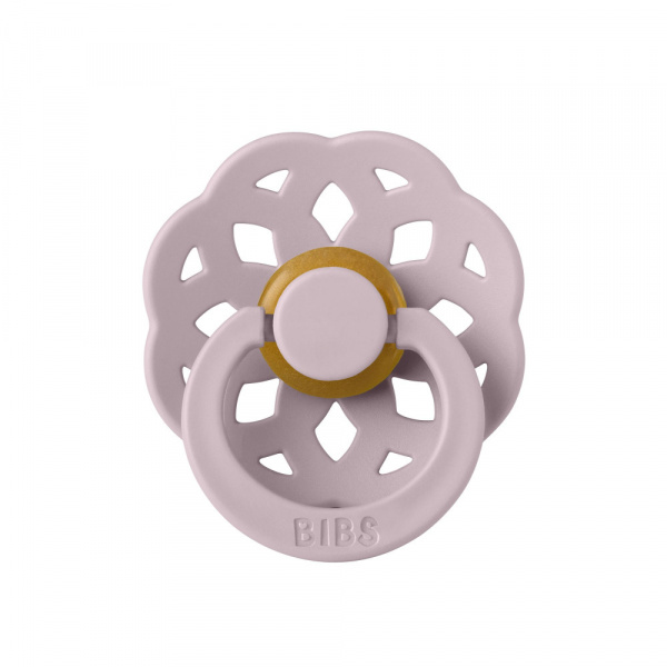 Pack de 2 sucettes bohème caoutchouc 0-6 mois blossom et dusky lilac Bibs