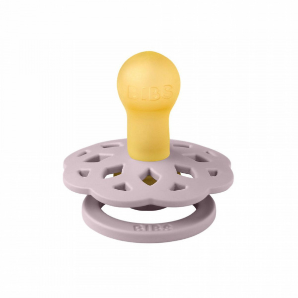 Pack de 2 sucettes bohème caoutchouc 0-6 mois blossom et dusky lilac Bibs