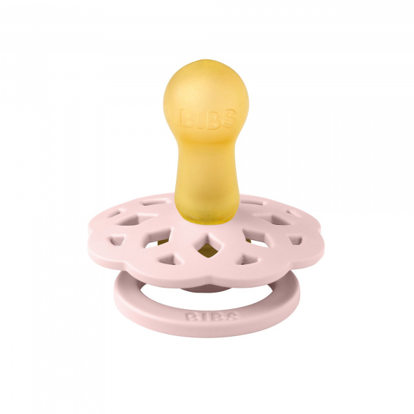 Pack de 2 sucettes bohème caoutchouc 6 mois+ blossom et dusky lilac Bibs