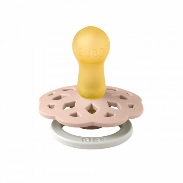 Pack de 2 sucettes bohème caoutchouc phosphorescente 0-6 mois blush et vanilla Bibs