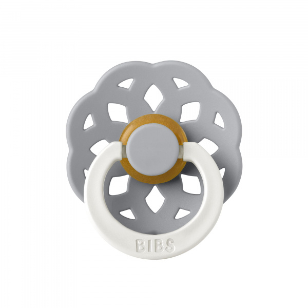 Pack de 2 sucettes bohème caoutchouc phosphorescente 0-6 mois sage et cloud Bibs