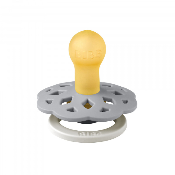 Pack de 2 sucettes bohème caoutchouc phosphorescente 0-6 mois sage et cloud Bibs