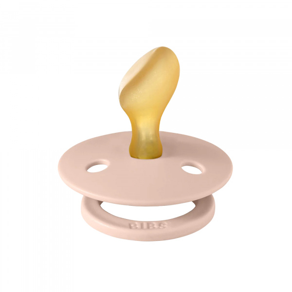 Pack de 2 sucettes colour caoutchouc anatomique 0-6 mois ivory et blush Bibs