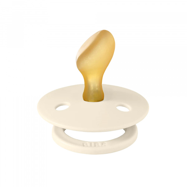 Pack de 2 sucettes colour caoutchouc anatomique 0-6 mois ivory et blush Bibs