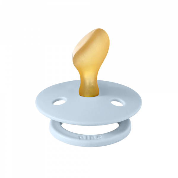 Pack de 2 sucettes colour caoutchouc anatomique 0-6 mois baby blue et petrol Bibs