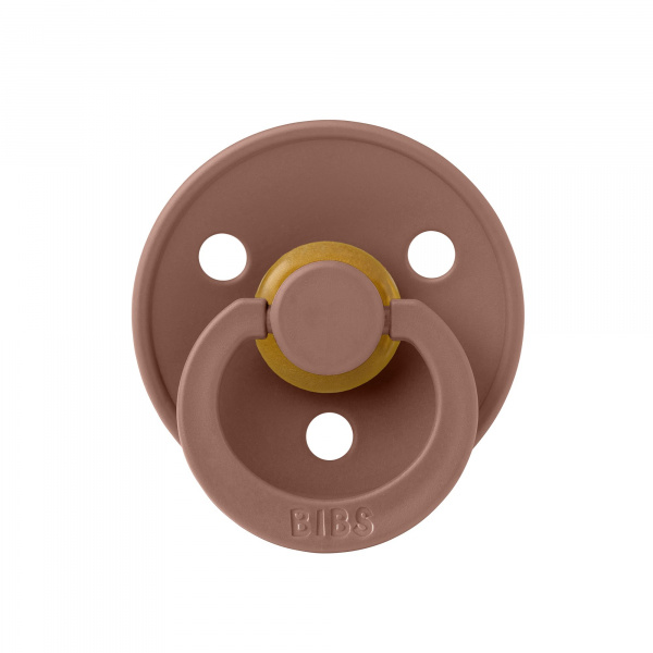 Pack de 2 sucettes colour caoutchouc symétrique 0-6 mois woodchuck et blush Bibs