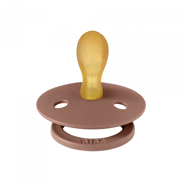 Pack de 2 sucettes colour caoutchouc symétrique 0-6 mois woodchuck et blush Bibs