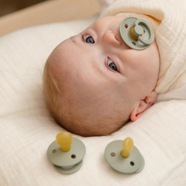 Pack de 3 sucettes try-it baby blue Bibs