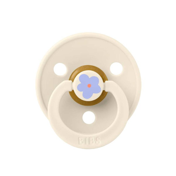 Pack de 2 sucettes colour caoutchouc jasmine 6 mois+ ivory mix Bibs