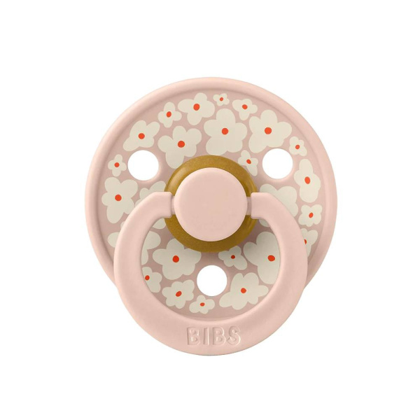 Pack de 2 sucettes colour caoutchouc jasmine 0-6 mois blush mix Bibs