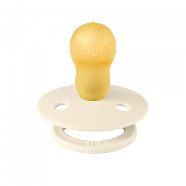 Pack de 2 sucettes colour caoutchouc 18 mois+ ivory et sage Bibs