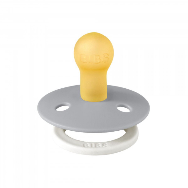 Pack de 2 sucettes colour caoutchouc phosphorescente 0-6 mois sage et cloud Bibs