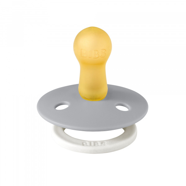 Pack de 2 sucettes colour caoutchouc phosphorescente 6 mois+ sage et cloud Bibs