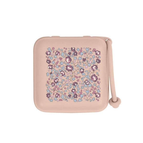 Boîte à tétines liberty eloise blush Bibs
