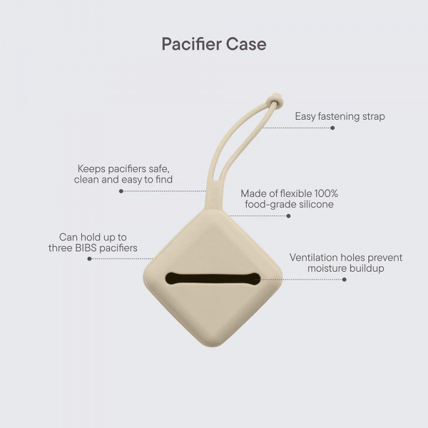 [4210315] boite a tetines silicone bibs (pine) Bibs