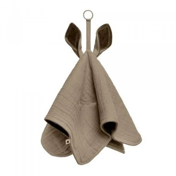 Bibs cuddle cloth kangaroo dark oak Bibs