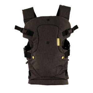 Porte-bébé flip luxe - gris avec boutons dorés Infantino