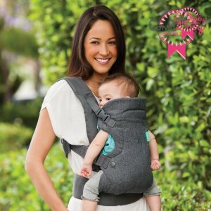 Porte bébé flip ergo 4 en 1 gris Infantino