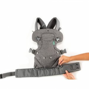 Porte bébé flip ergo 4 en 1 gris Infantino
