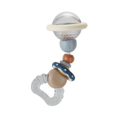 Hochet multitexturé - pastel