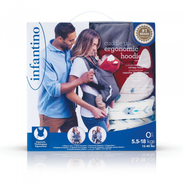 Porte bébé cuddle up renard Infantino