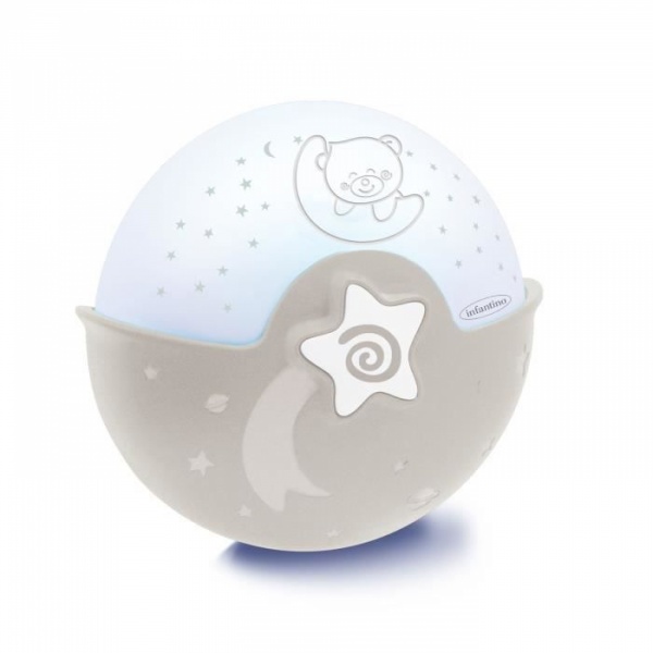 Veilleuse projecto lampe beige Infantino