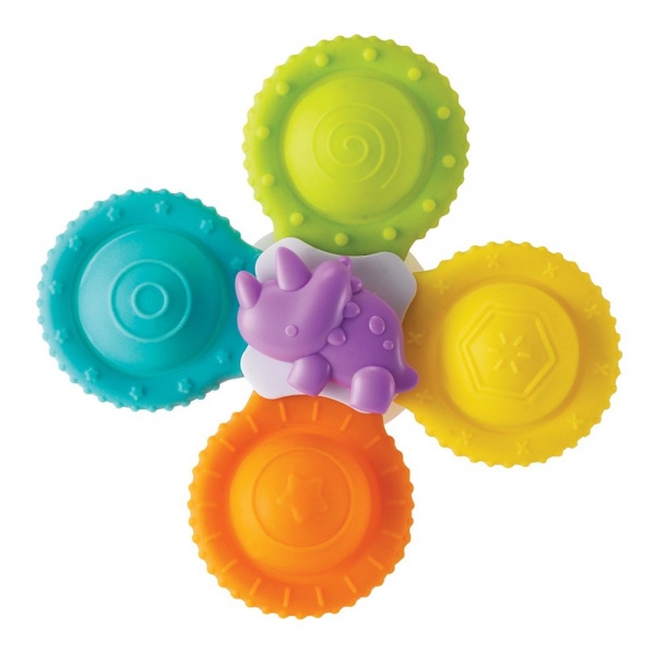 Lot de 3 spinners en silicone Infantino