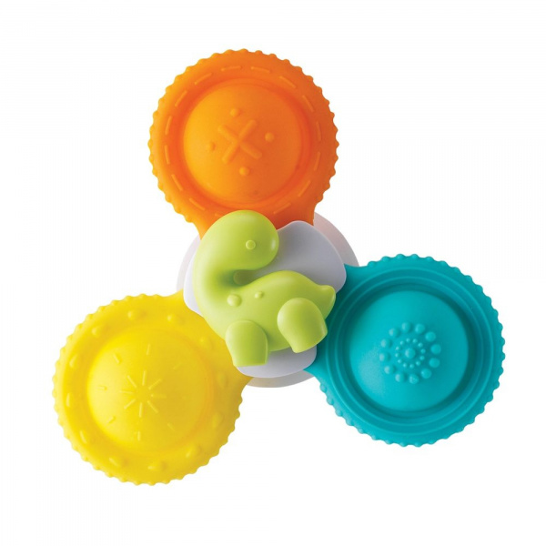 Lot de 3 spinners en silicone Infantino