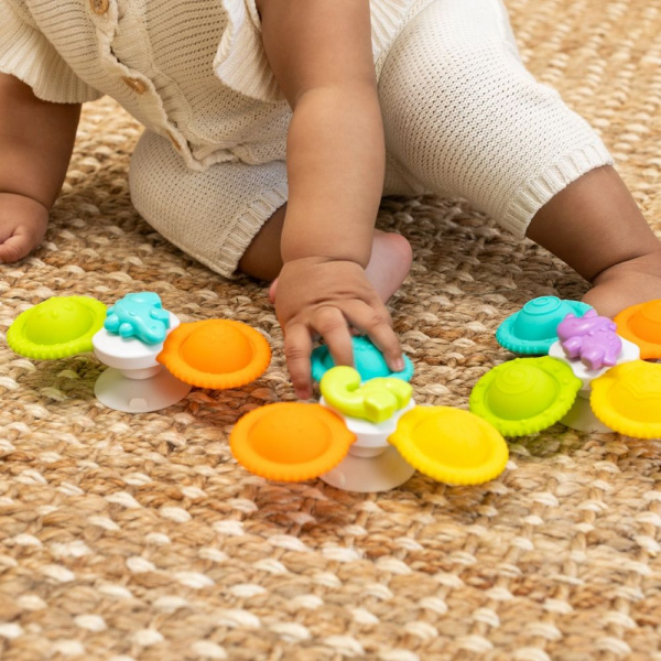 Lot de 3 spinners en silicone Infantino
