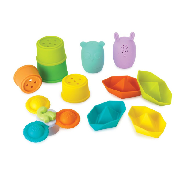 Coffret de bain silicone Infantino
